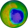 Antarctic Ozone 2009-10-24